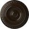 Ekena Millwork Artis Ceiling Medallion (Fits Canopies up to 6 7/8"), Hand-Painted Bronze, 15 3/4"OD x 1 3/8"P CM15ARBZS - alternate 1